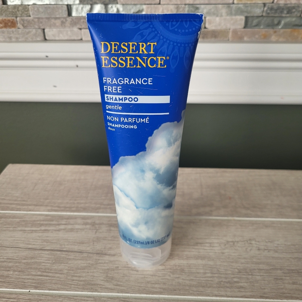 Desert Essence Fragrance Free Shampoo 8 Fl.‎ Oz 237 Ml Gluten Free Hair Care